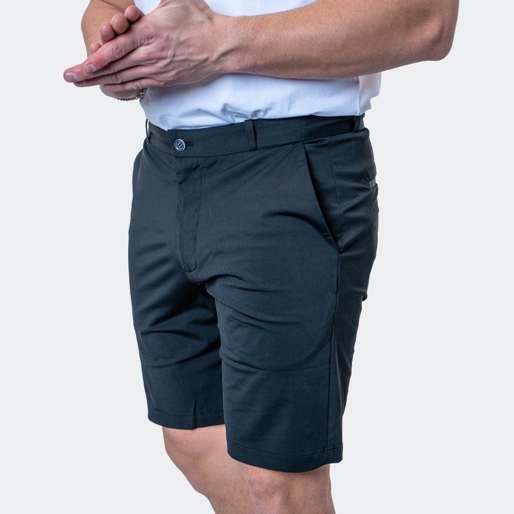 Maceoo Men's Black Shorts Size 32 EUC $128 MSRP Minimalist
